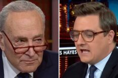 MSNBC's Chris Hayes Gets Frustrated With Chuck Schumer Live On Air