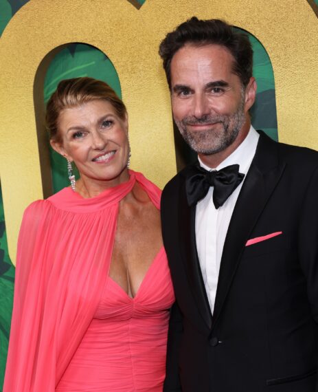 Connie Britton and David Windsor attend the HBO Emmy's Party 2022