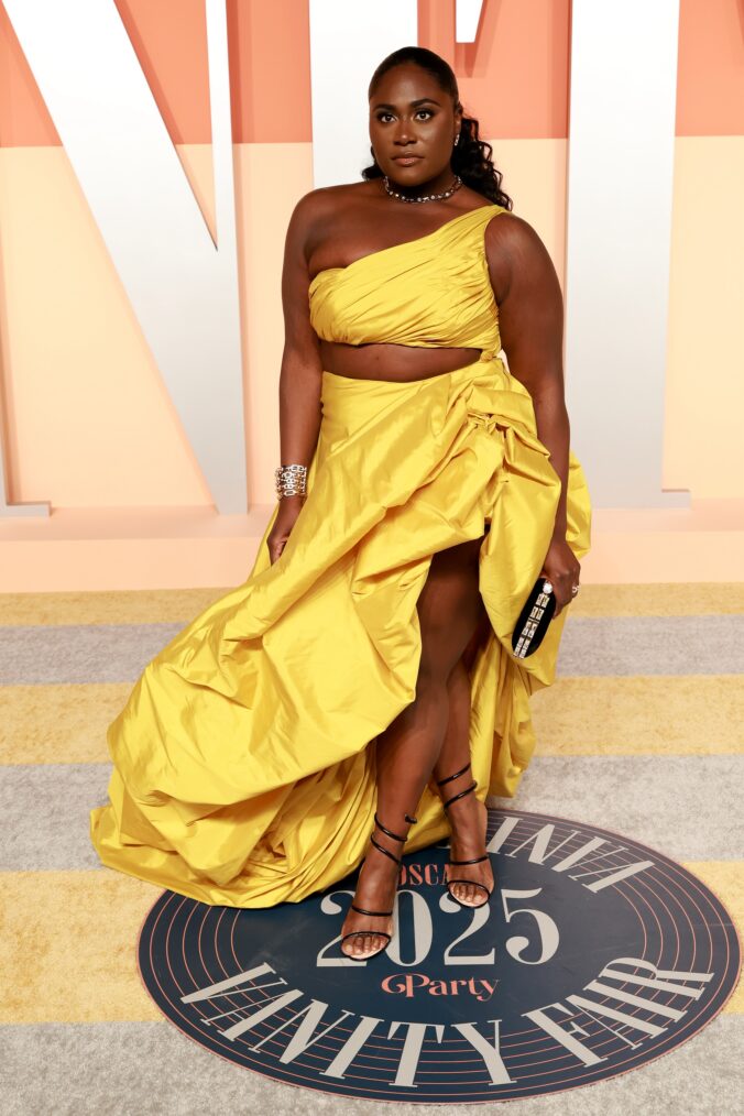 Danielle Brooks attends the 2025 Vanity Fair Oscar Party