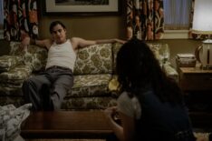 Kiowa Gordon and Jessica Matten in 'Dark Winds' Season 3