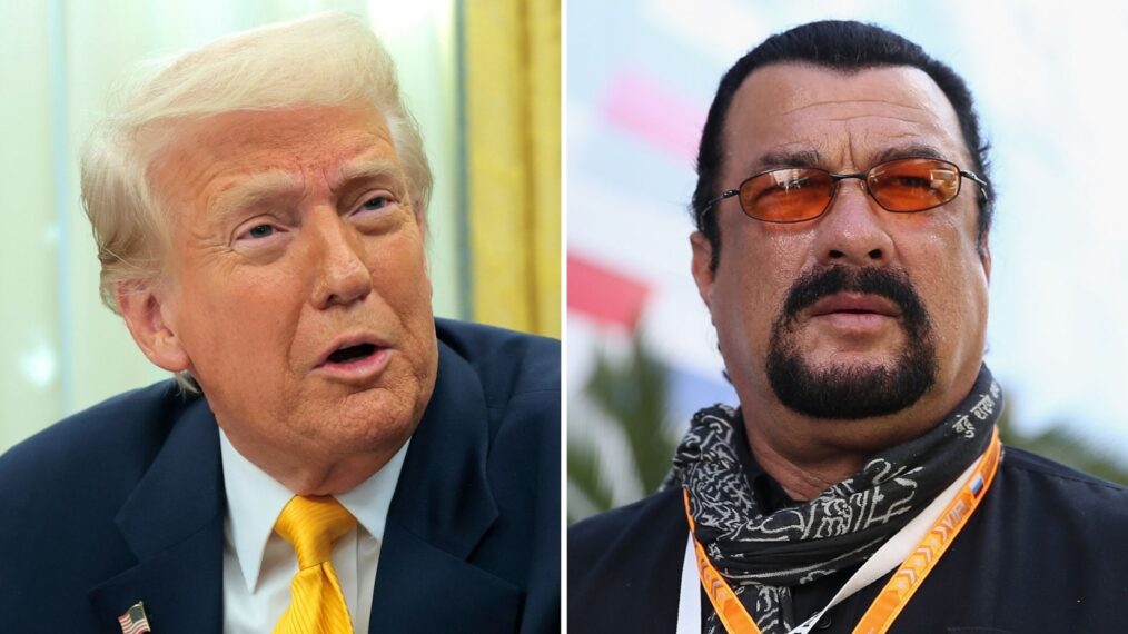 Donald Trump and Steven Seagal