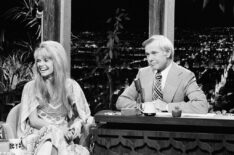Dyan Cannon and Johnny Carson on 'Tonight Show'