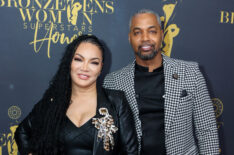 Egypt Sherrod and Mike Jackson attend the BronzeLens Women SuperStars Awards