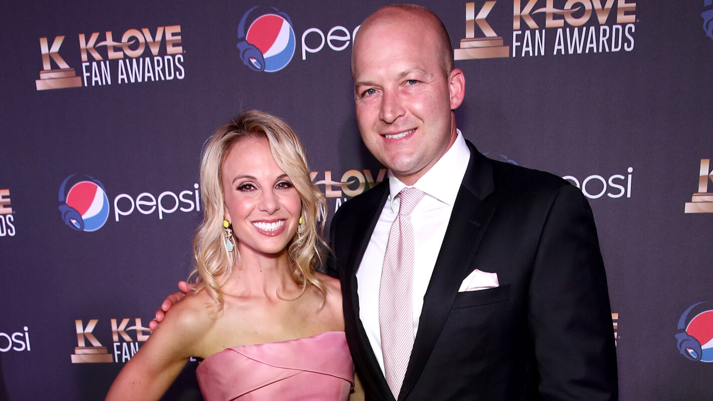 Television personality Elisabeth Hasselbeck and husband, former NFL quarterback Tim Hasselbeck attend the 3rd Annual KLOVE Fan Awards