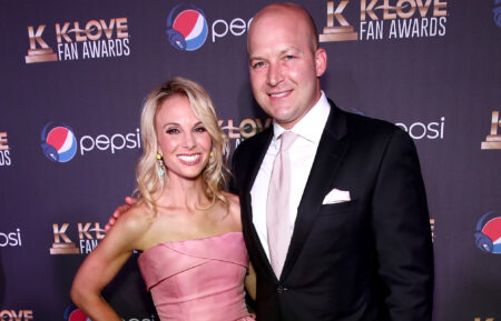 Television personality Elisabeth Hasselbeck and husband, former NFL quarterback Tim Hasselbeck attend the 3rd Annual KLOVE Fan Awards