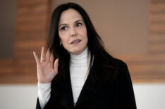 Mary-Louise Parker as Freya Frostad in 'Elsbeth' Season 2 Episode 16 - 'Hot Tub Crime Machine'