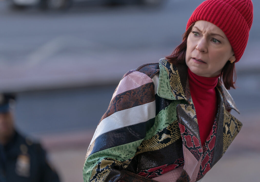 Carrie Preston as Elsbeth Tascioni in 'Elsbeth' Season 2 Episode 18 - 'I Know What You Did Thirty-Three Summers Ago'