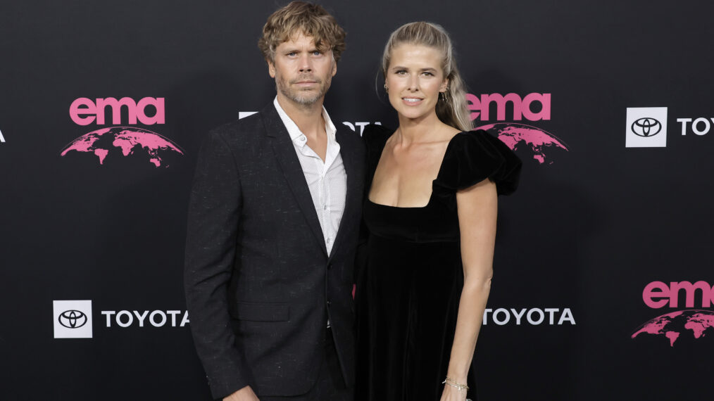 Eric Christian Olsen and Sarah Wright attend the Environmental Media Association Awards Gala