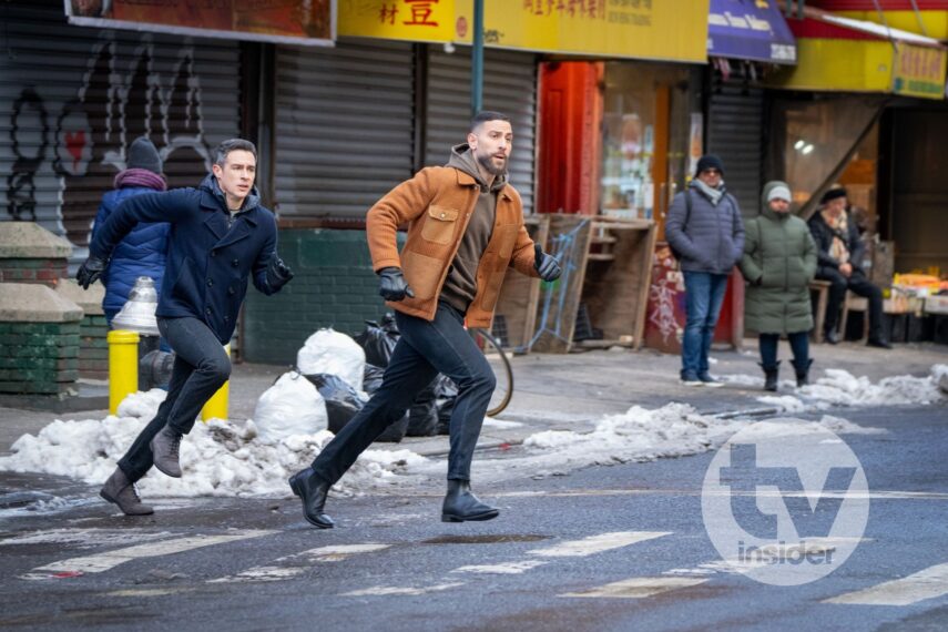 John Boyd as Special Agent Stuart Scola and Zeeko Zaki as Special Agent Omar Adom ‘OA’ Zidan — 'FBI' Season 7 Episode 16 "Covered"