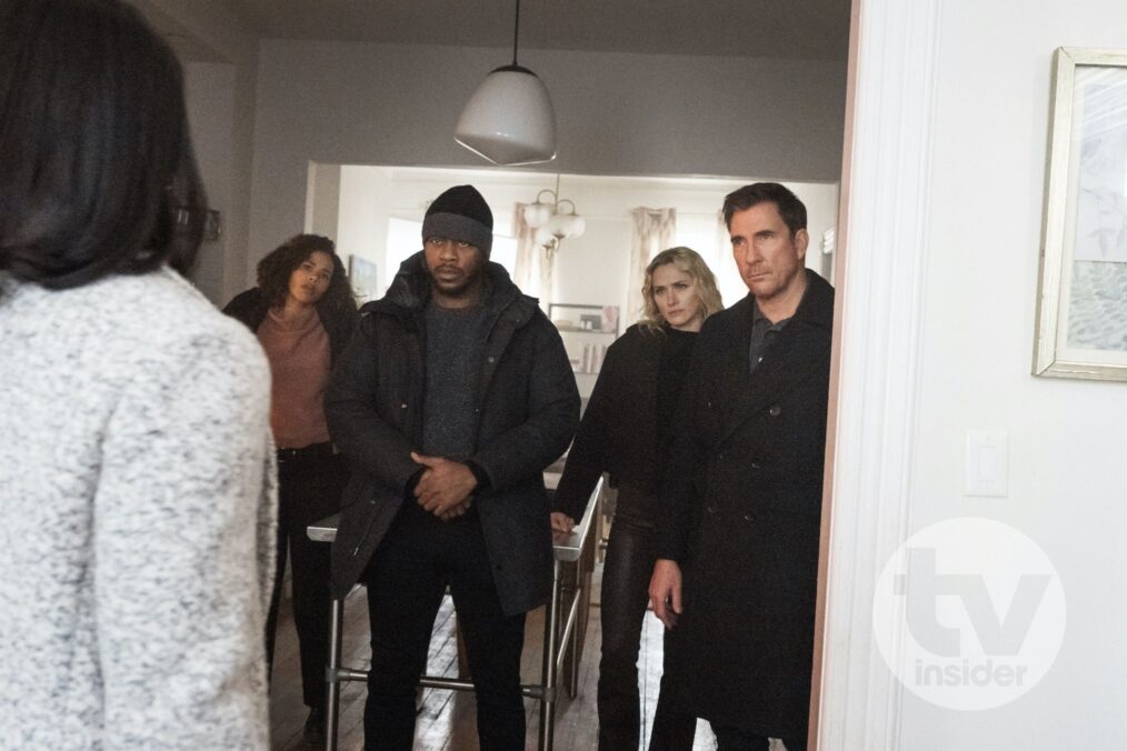 Roxy Sternberg as Special Agent Sheryll Barnes, Edwin Hodge as Special Agent Ray Cannon, Shantel VanSanten as Special Agent Nina Chase, and Dylan McDermott as Supervisory Special Agent Remy Scott — 'FBI: Most Wanted' Season 6 Episode 15 