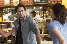 Dermot Mulroney, Emmy Rossum in 'Shameless' Season 5