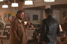 Jelly Roll as Noah and Billy Burke as Vince Leone — 'Fire Country' Season 3 Episode 17 'Fire and Ice'