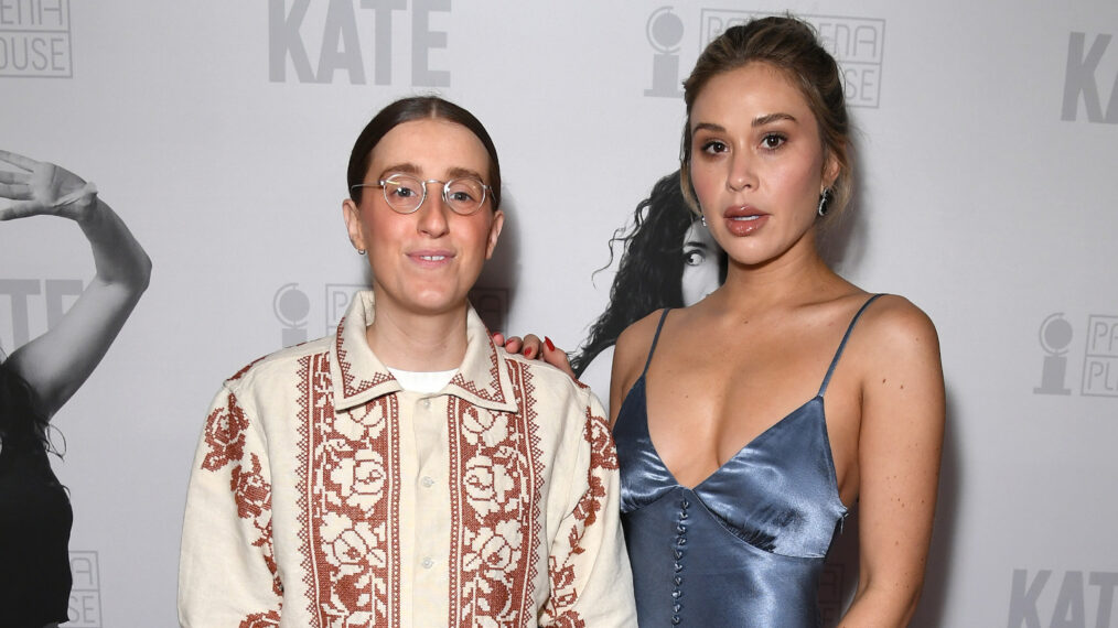 Robby Hoffman (L) and Gabby Windey attend the opening night performance of 'KATE