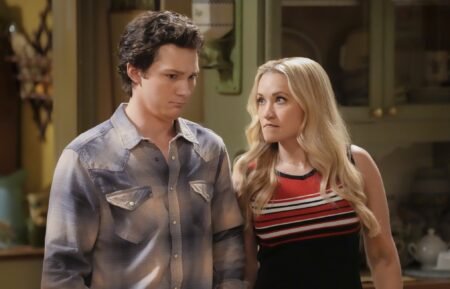 Montana Jordan and Emily Osment in 'Georgie & Mandy's First Marriage' - 'Baby Fight'
