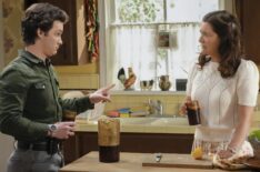 Montana Jordan and Zoe Perry in 'Georgie & Mandy's First Marriage' - 'Baby Fight'