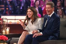 Jesse Palmer with Theresa Nist and Gerry Turner on After the Final Rose