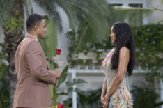 Grant Ellis and Litia Garr during the March 17 episode of 'The Bachelor'