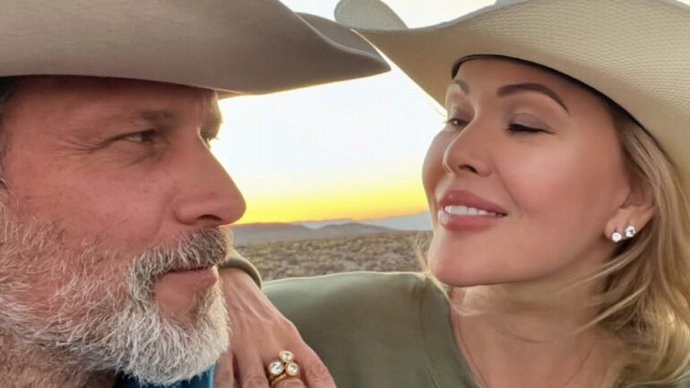 Greg Vaughan and Shanna Moakler together