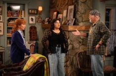 Reba McEntire, Belissa Escobedo, and Rex Linn in 'Happy's Place'