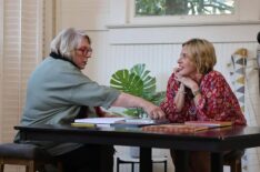 Mary Engelbreit and Erin Napier on HGTV's Home Town
