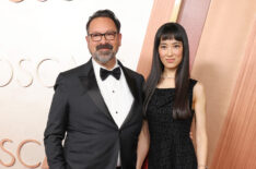 James Mangold and Eriko Hatsune attend the 97th Annual Oscars at Dolby Theatre on March 02, 2025 in Hollywood, California.