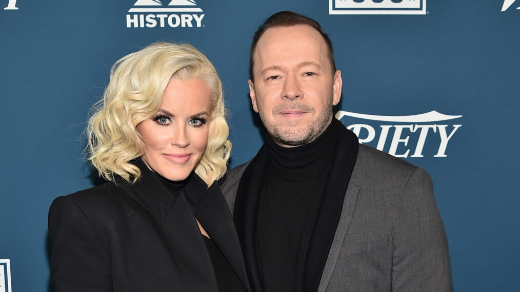 Jenny McCarthy and Donnie Wahlberg attend Variety's 3rd Annual Salute To Service at Cipriani 25 Broadway on November 06, 2019 in New York City.