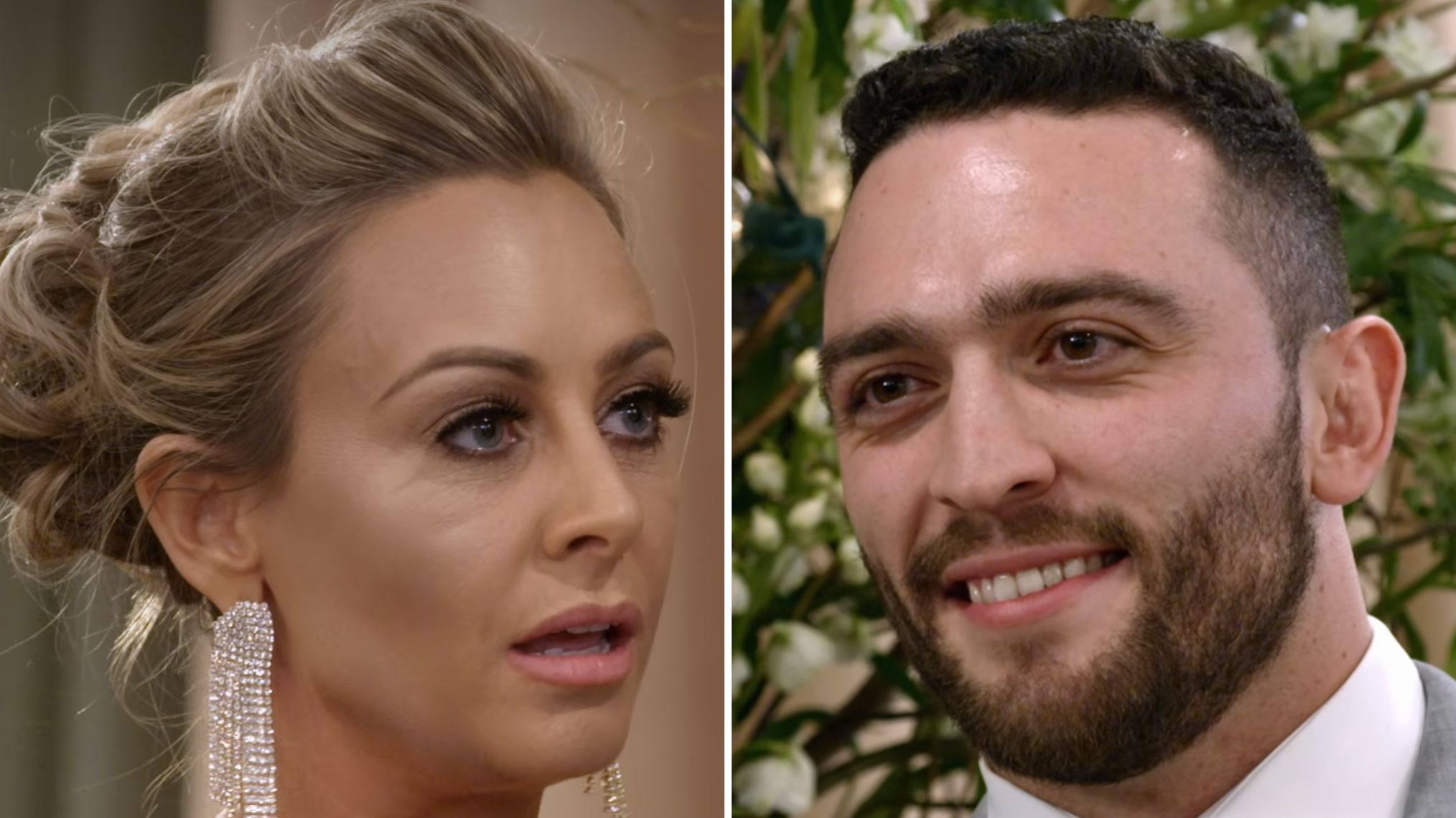Jessica Batten and Mark Cuevas in 'Love Is Blind' Season 1