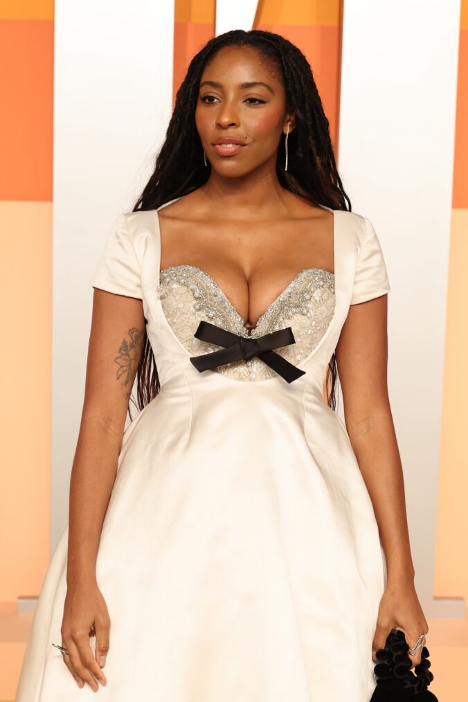 Jessica Williams attends the 2025 Vanity Fair Oscar Party