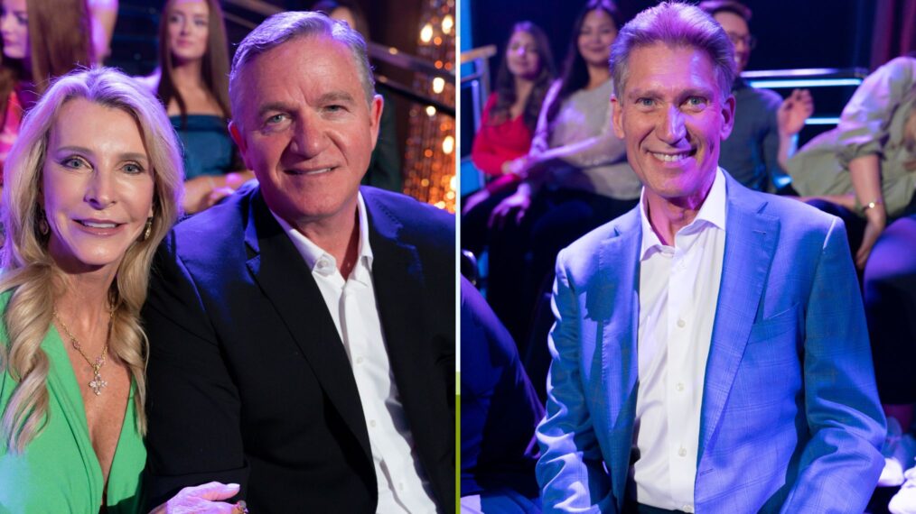 Joan Vassos, Chock Chapple and Gerry Turner at 'The Bachelor' finale