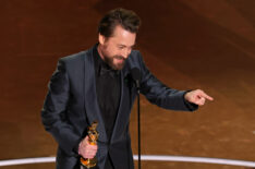 Kieran Culkin accepts the Best Actor In A Supporting Role award for 'A Real Pain' onstage during the 97th Annual Oscars