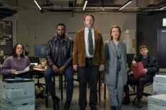 Izuka Hoyle, Dipo Ola, David Mitchell, Dorothy Atkinson, and Dipo Ola, and Gerran Howell in 'Ludwig'
