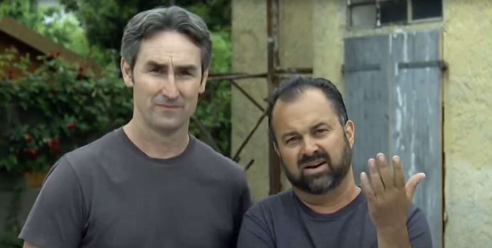 Mike Wolfe and Frank Fritz