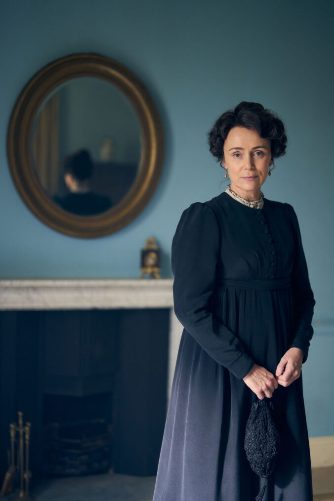 Keeley Hawes as Cassandra Austen in 'Miss Austen'