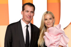 Scott Stuber and Molly Sims attend the 2025 Vanity Fair Oscar Party