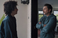 Elisha Henig and Charlie Day in 'Mythic Quest' Season 4 Episode 8 - 'Rebrand'