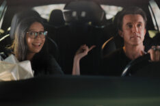 Charlotte Nicdao and Rob McElhenney in 'Mythic Quest' Season 4 finale