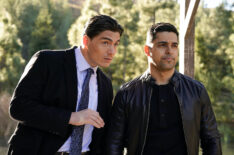 Zane Holtz as Special Agent Sawyer and Wilmer Valderrama as NCIS Special Agent Nicholas “Nick” Torres — 'NCIS' Season 22 Episode 15 'Moonlit'