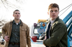 Austin Stowell as Leroy Jethro Gibbs and Caleb Foote as Bernard “Randy” Randolf in 'NCIS: Origins' Season 1 Episode 15 - 'From the Ashes'