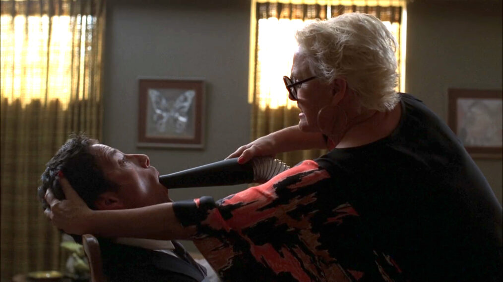 Todd Cahoon as Bob Levitts and Sharon Gless as Colleen Rose on 'Nip/Tuck'