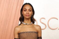 Zoe Saldana — 97th Annual Oscars