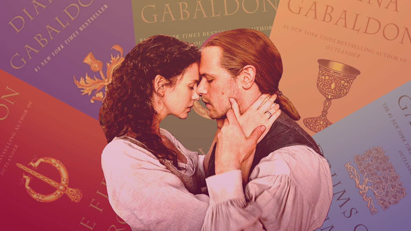 Caitriona Balfe and Sam Heughan of 'Outlander'