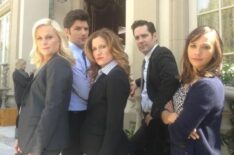 Parks and Rec cast for Philly Justice