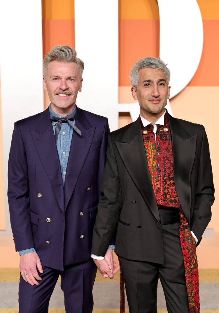 Rob France and Tan France attend the 2025 Vanity Fair Oscar Party