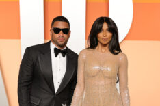 Russell Wilson and Ciara attend the 2025 Vanity Fair Oscar Party