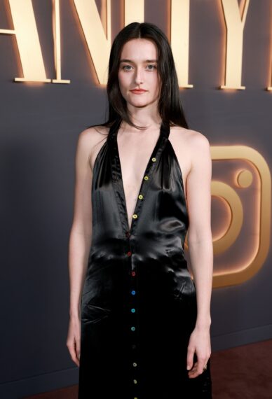 Sarah Pidgeon attends Vanity Fair and Instagram Celebrate Vanities: A Night for Young Hollywood at Bar Marmont on February 26, 2025 in Los Angeles, California.