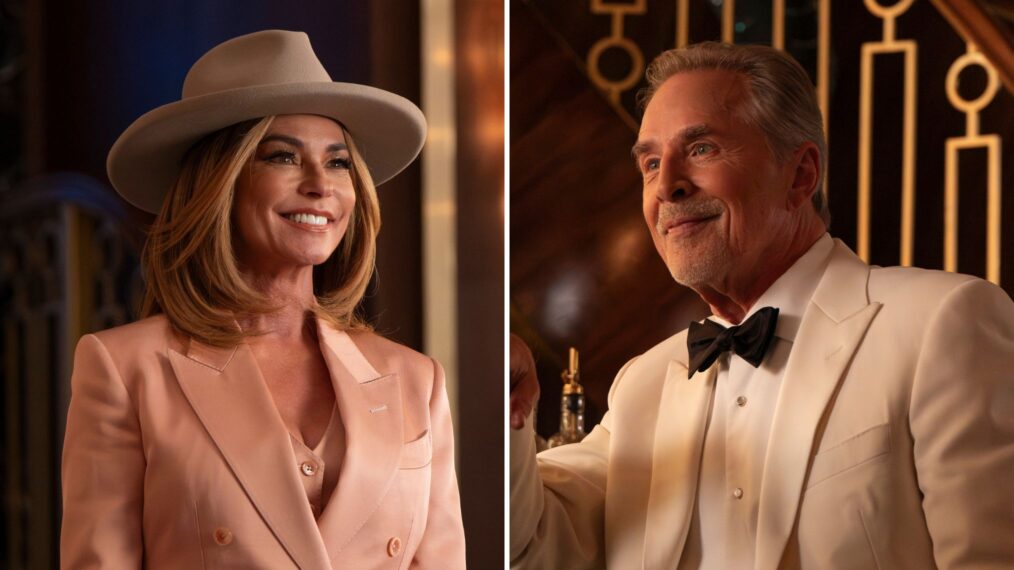 Shania Twain and Don Johnson in the March 27 episode of 'Doctor Odyssey'