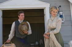 Stephen Amell, Maggie Grace in 2013's 'When Calls the Heart'
