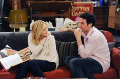Abby Elliott and Josh Radnor in How I Met Your Mother - 'Weekend At Barney's'