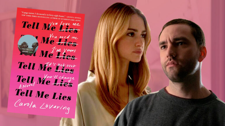 Grace Van Patten and Jackson White in 'Tell Me Lies'
