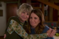 Kerri Kenney as Anne and Tina Fey as Kate embracing in 'The Four Seasons'
